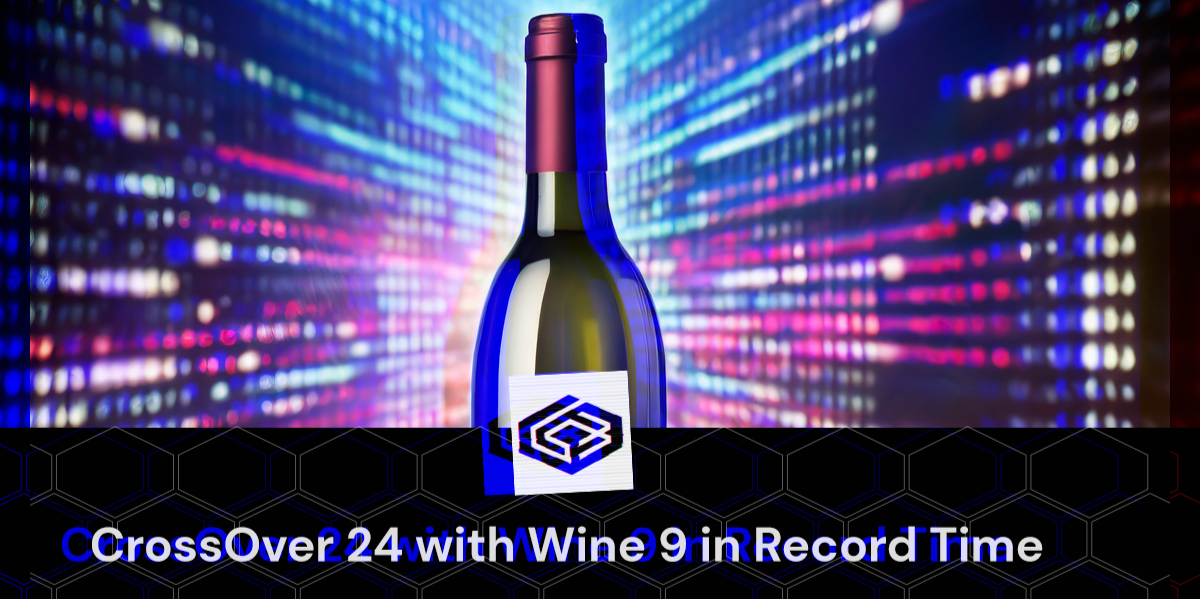 CrossOver 24 released with Wine 9.0 and support for more games on macOS