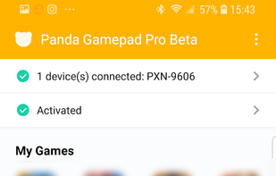 Panda Gamepad Pro screenshot 1