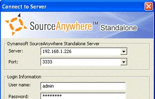 SourceAnywhere screenshot 1
