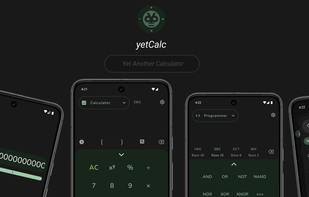 yetCalc
Yet Another Calculator