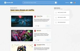 Beslist results page. 