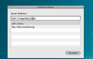 Macfusion screenshot 2