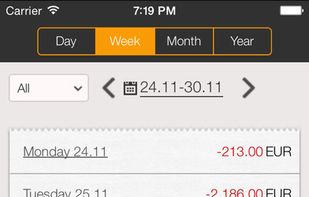Finance control screenshot 3