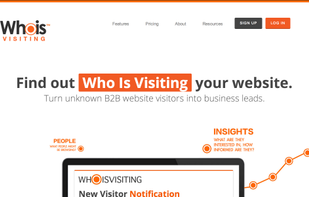 Whoisvisiting.com screenshot 1
