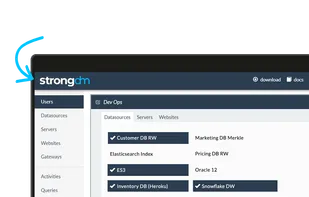 strongDM screenshot 1