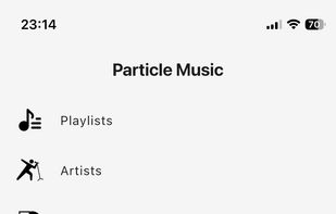 Particle Music screenshot 1