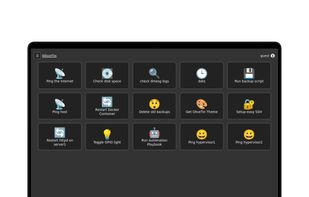 OliveTin screenshot 1