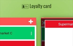 Loyalty card management