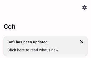 Cofi brew timer screenshot 1
