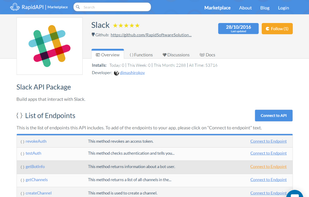 Get comprehensive lists of API endpoints