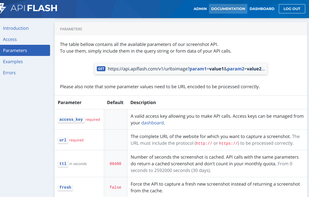 ApiFlash screenshot 3