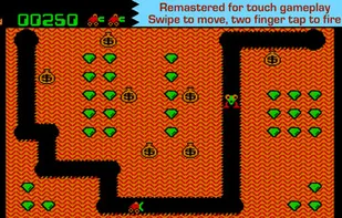Digger - retro classic game screenshot 1