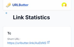 Analytics page