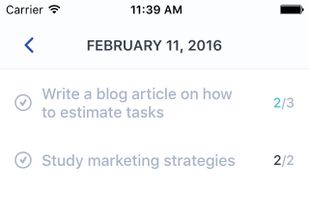 FocusList screenshot 3