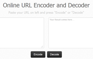 URL Encoder and Decoder screenshot 1