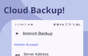 Cloud Backup!