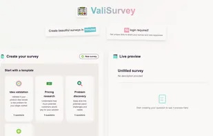 ValiSurvey screenshot 1