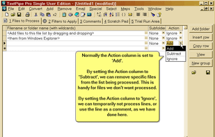 TextPipe screenshot 1