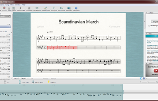ScoreCloud Studio screenshot 1