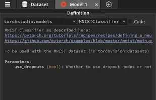 TorchStudio screenshot 1