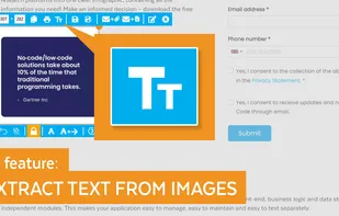 Extract text from images using OCR AI