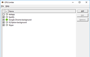 CPU Limiter screenshot 1