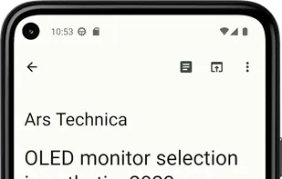 Feeder RSS feed reader screenshot 1