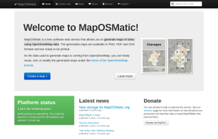 MapOSMatic screenshot 1