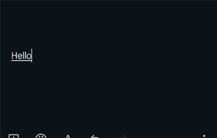 Custom keyboard background