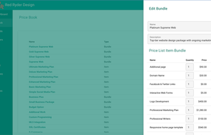 Your price book customized how you want