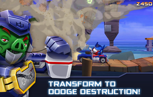 Angry Birds Transformers screenshot 3
