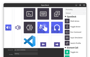 OpenDeck screenshot 1