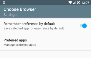Choose Browser screenshot 3