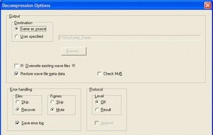 Decoder Options