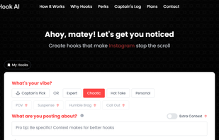 Captain Hook AI screenshot 1