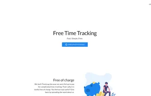 TimeLeap - free time tracking screenshot 1