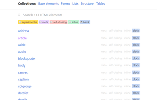 htmlreference.io screenshot 1