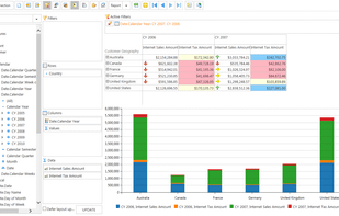 Ranet OLAP screenshot 1