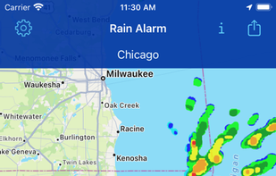 Rain Alarm screenshot 1
