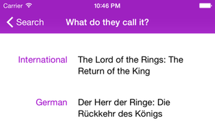 MovieDict screenshot 3