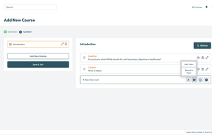 Simple to use authoring tool
