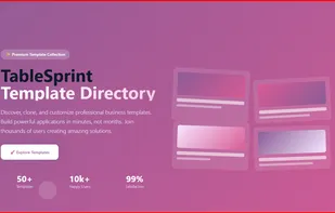 Access TableSprint Templates https://www.tablesprint.com/Templates