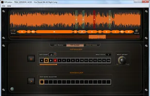 Desktop version, Riff Builder tab