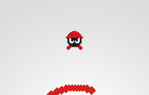 Pixel Robot Jump Saga screenshot 2