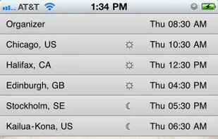 World Meeting Planner screenshot 1