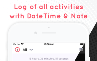 Timestamper: Keep Activity Log screenshot 1
