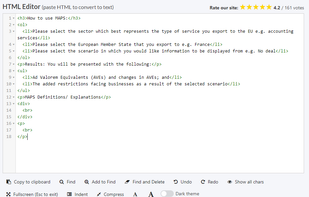 Word To HTML screenshot 2