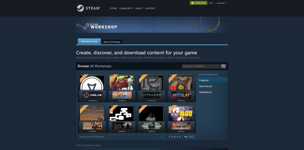 Steam Workshop Alternatives and Similar Apps & Services | AlternativeTo