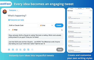 TweetFast screenshot 1