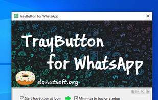 TrayButton for WhatsApp Interface